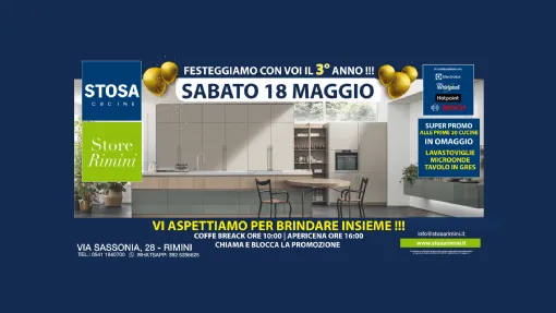 Promo Anniversario Stosa Brugherio